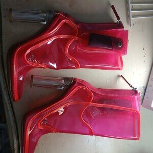 Neon cowgirl boots